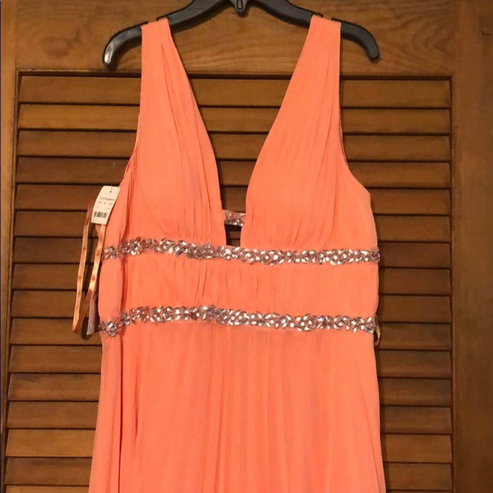 Coral Adrianna Pappell dress size 14